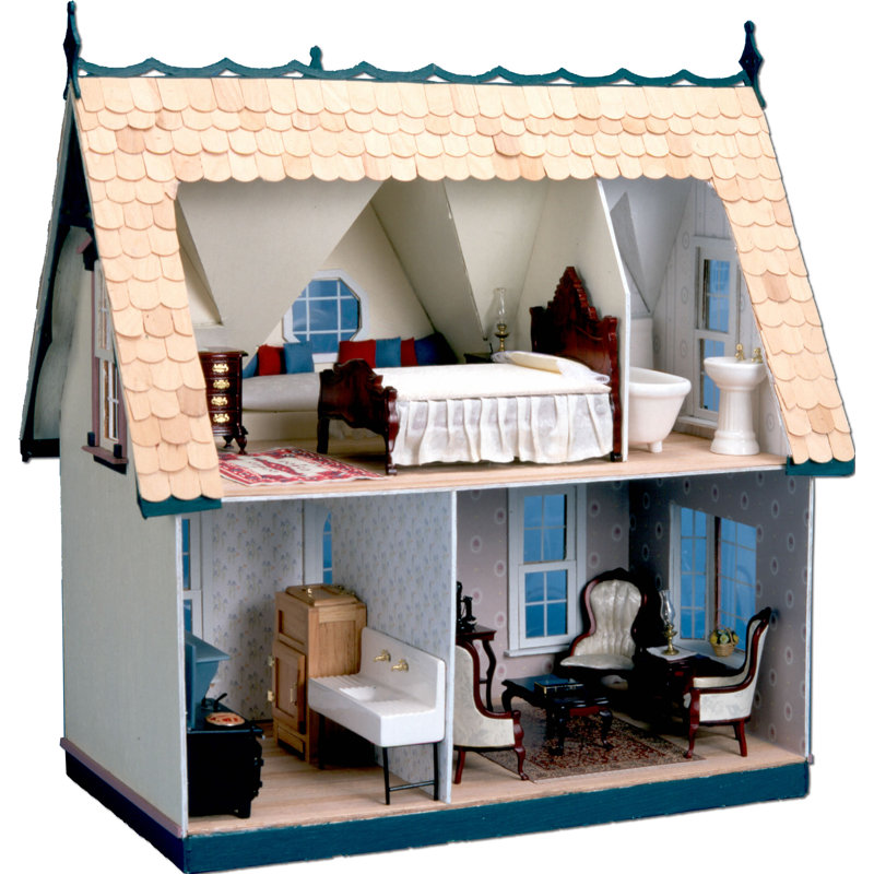 Greenleaf Dollhouses Orchid Dollhouse & Reviews Wayfair
